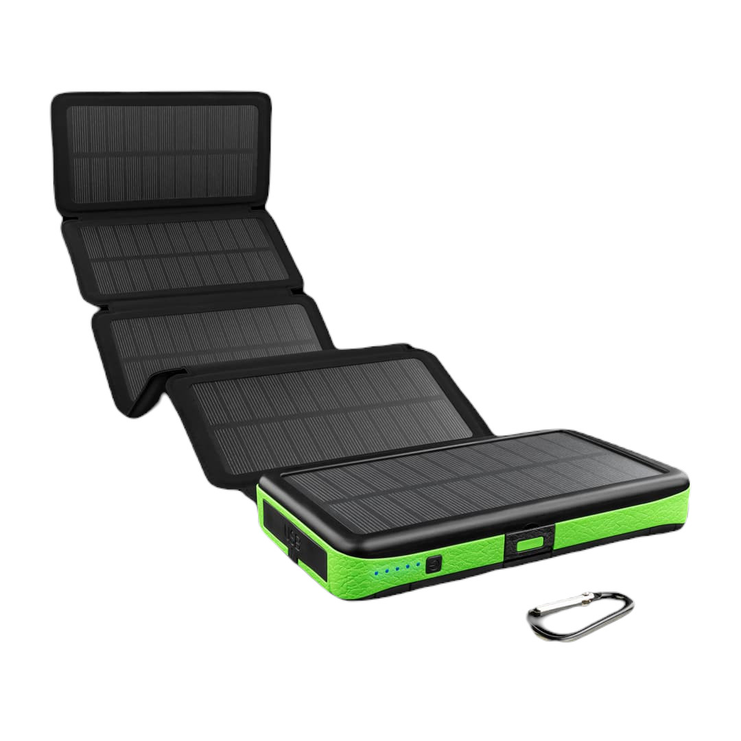 Солнечное портативное зарядное устройство KILNEX POWER BANK 16000 “LEXX”