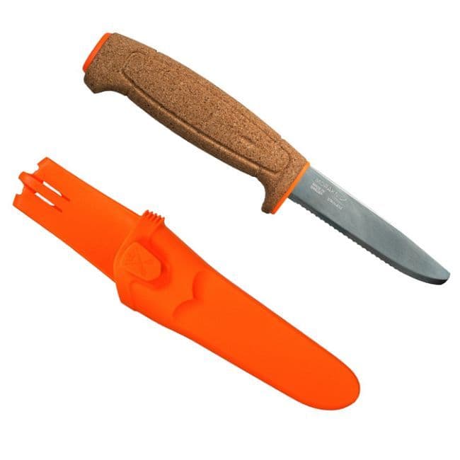 Нож Morakniv Floating Serrated Knife, нерж. сталь, пробковая ручка