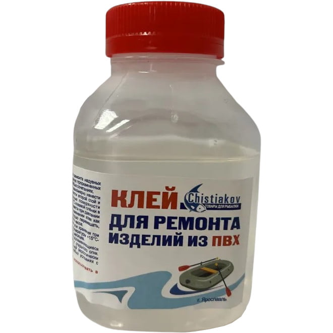 Клей для ремонта ПВХ "Чистяков" (150 мл. пластик).
