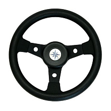 Рулевое колесо DELFINO, д. 310 мм. (черные спицы)