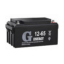 Аккумуляторная батарея G-energy 12-65 F1 12V/65Ah
