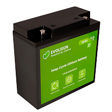 Аккумуляторная батарея Evolisun LiFePO4, 12,8 V, 30 Ah