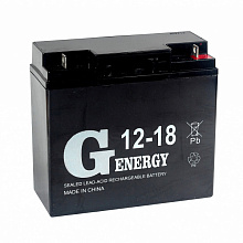 Аккумуляторная батарея G-energy 12-18 12V/18Ah