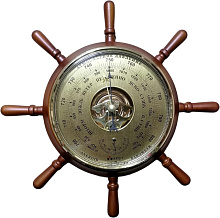 Барометр с термометром КРЭТ БНТ Штурвал-М, д. 455 мм.